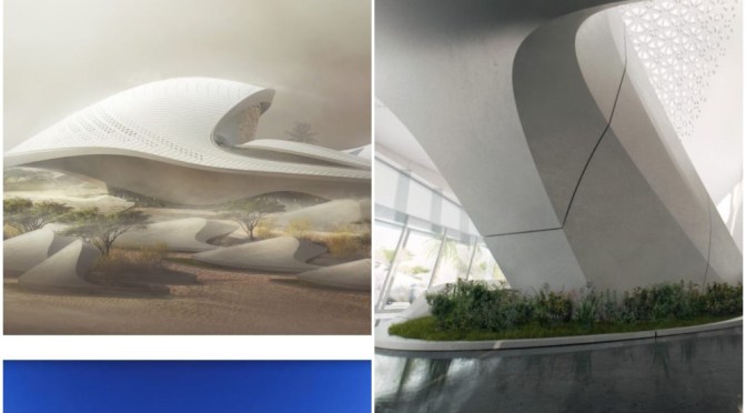 World’s Top Architecture: “Bee’ah” HQ In Sharjah, UAE (Zaha Hadid Architects)