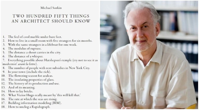 Tribute: Architect-Author Michael Sorkin – “City Air Makes You Free” (1948-2020)