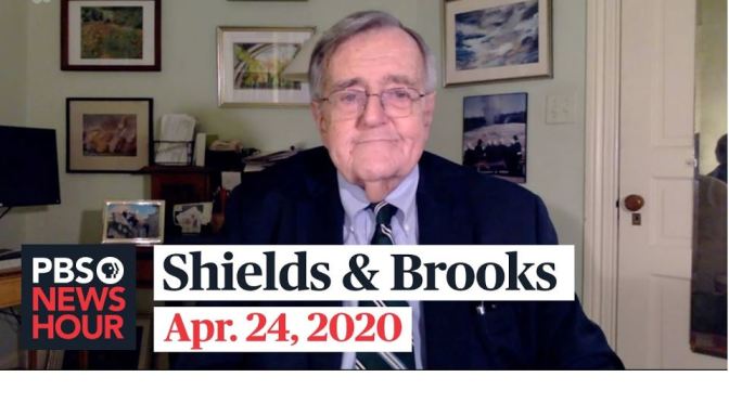 Politics: “Shields & Brooks” On The Pandemic, Government Responses