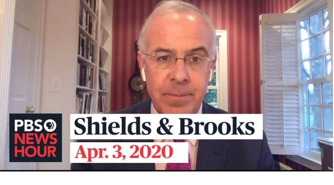 News: “Shields & Brooks” On Coronavirus And Politics In Washington