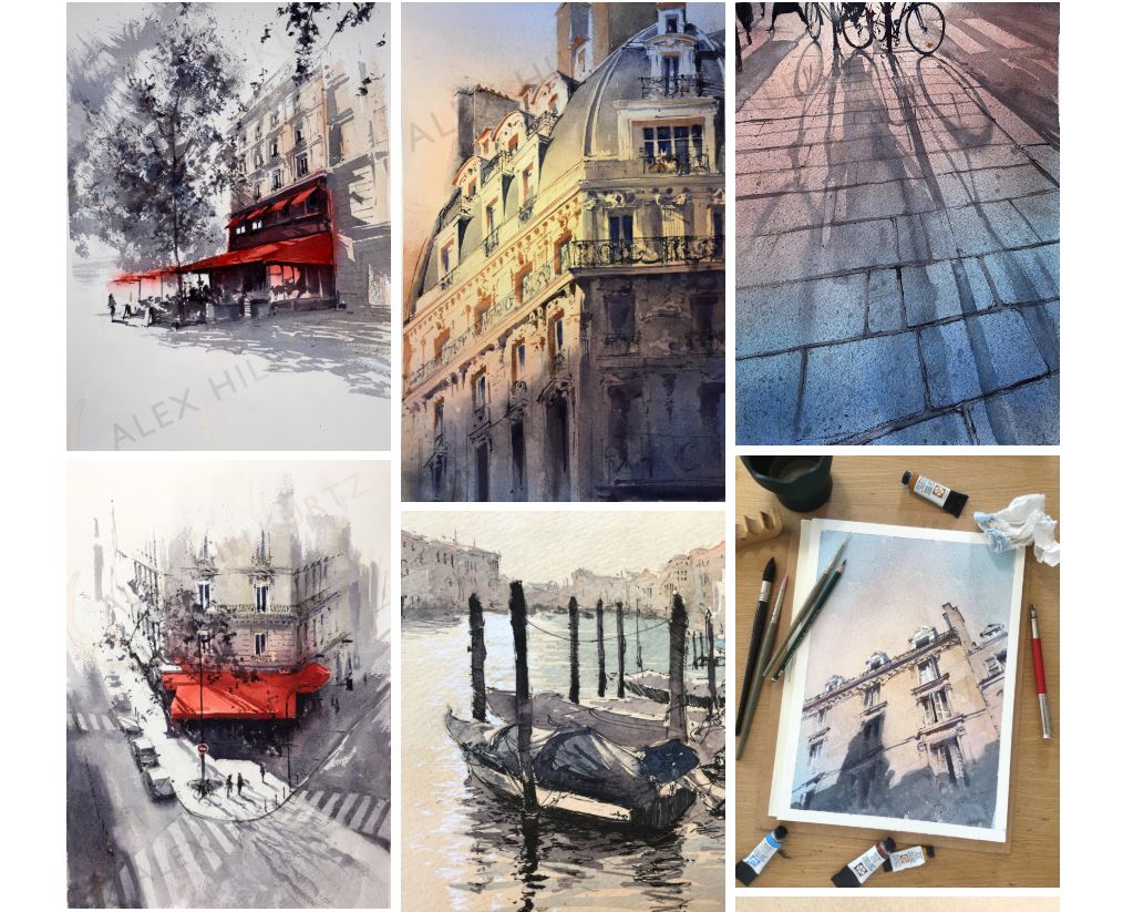 Alex Hillkurtz Watercolor