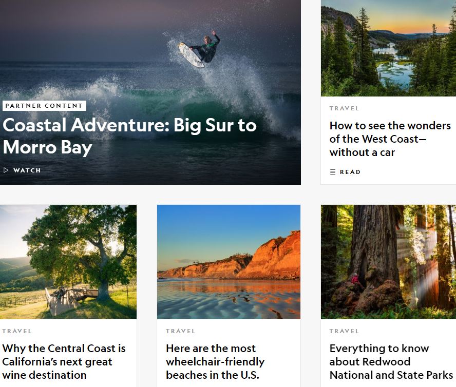 National Geographic - Destinations - California Travel Guide