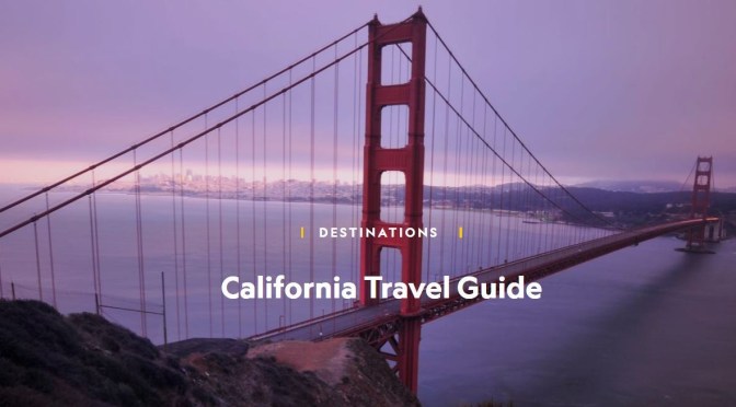 Virtual Sightseeing: The “National Geographic – California Travel Guide”