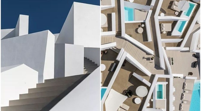 Travel & Design: “The Saint Hotel, Santorini, Greece” – Kapsimalis Architects