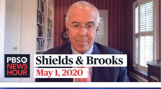 Political News: “Shields & Brooks” On Joe Biden, Reopening The Economy