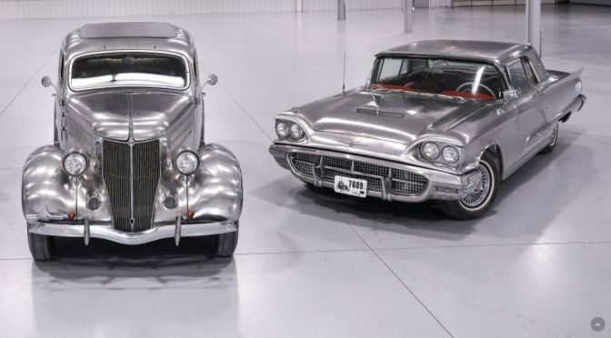 Auto History: Three “Solid Stainless Steel” Ford Cars Auctioned (1936 – 1967)