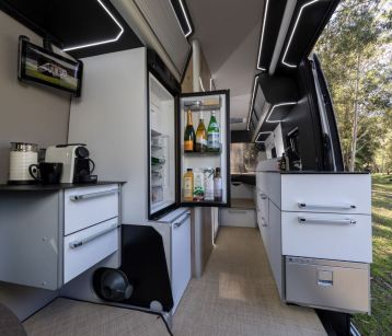 Trakka Jabiru Motorhome Van Australia interior