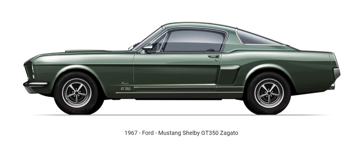 1967 Ford Mustang Shelby GT350 Zagato