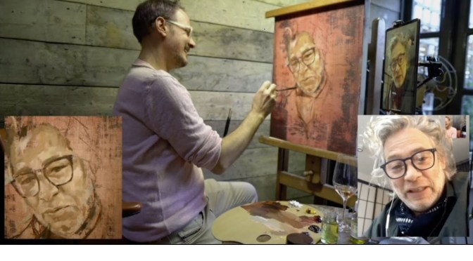 Video Profiles: British Artist Jonathan Yeo – “FaceTime Portraits”