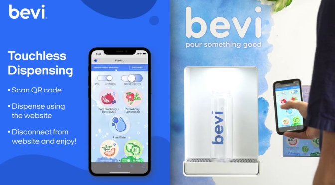 Drink Technology: Bevi “Touchless Dispensing” Uses Smartphone App