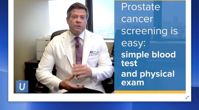 Men’s Health Video: “First Prostate Checkup” (UCLA)
