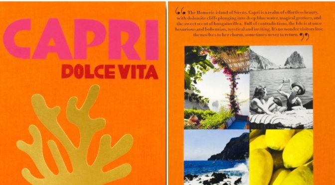 New Travel Books: “Capri – Dolce Vita” (Assouline)