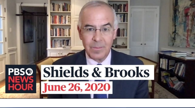 Political News: “Shields & Brooks” On The 2020 Presidential Race (PBS)