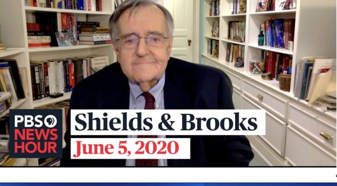 Political News: “Shields & Brooks” Discuss Current Nationwide Protests (PBS)