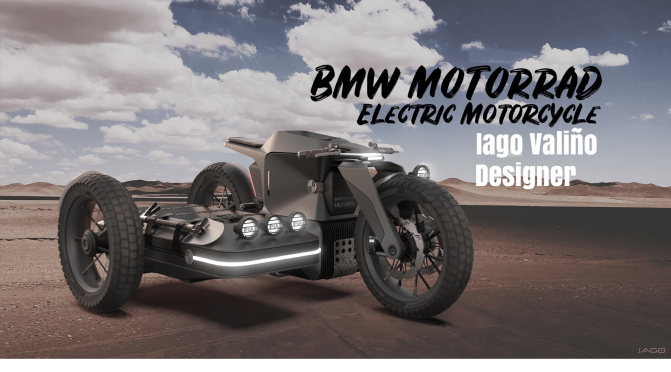 Future Transportation: “BMW Motorrad Electric Motorcycle” (Iago Valiño)