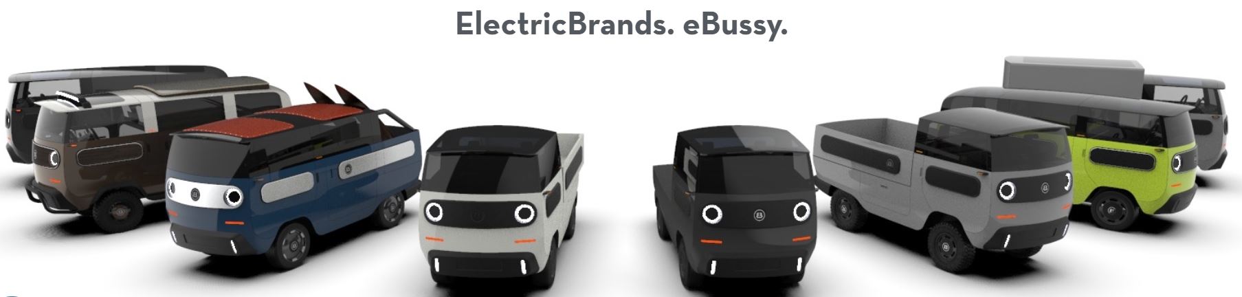 Electric Brands eBussy Vans 2021