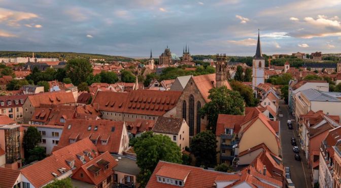 New Aerial Travel Videos: “Augustiner Kloster” In Erfurt, Germany (2020)