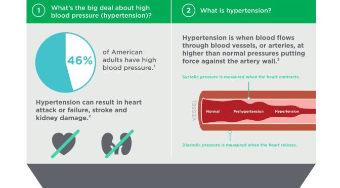 New Health Infographics: Facts About “High Blood Pressure / Hypertension”
