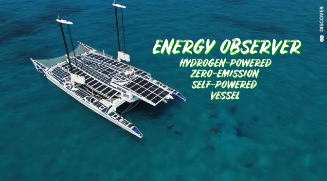 Technology: Hydrogen & Solar-Powered Vessel ‘Energy Observer’ Finishes Transatlantic Crossing