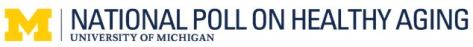 National Poll On Healthy Aging - University of Michigan