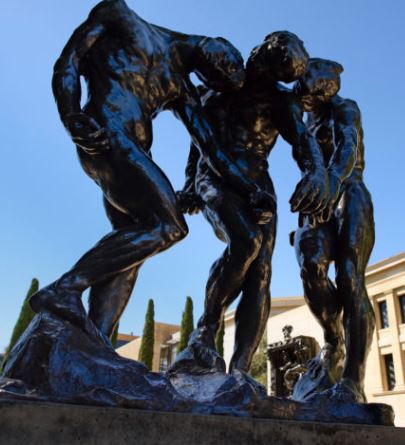 The Three Shades, Rodin, Stanford