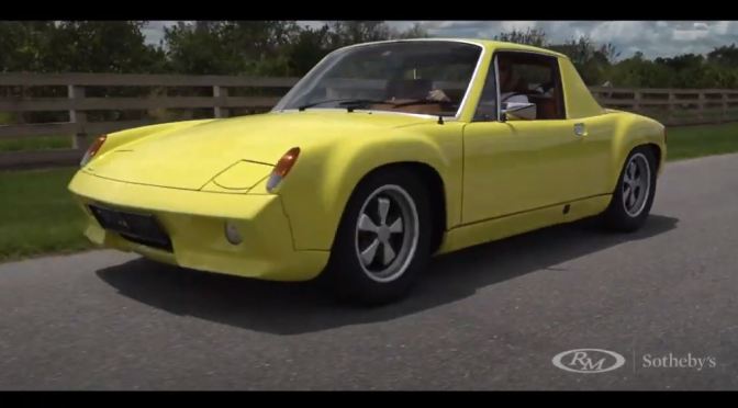 Classic German Cars : “1972 Porsche 916” (Video)