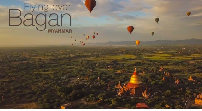 Top New Travel Videos: “Flying Over Bagan, Myanmar” Directed By Martien Janssen (2020)