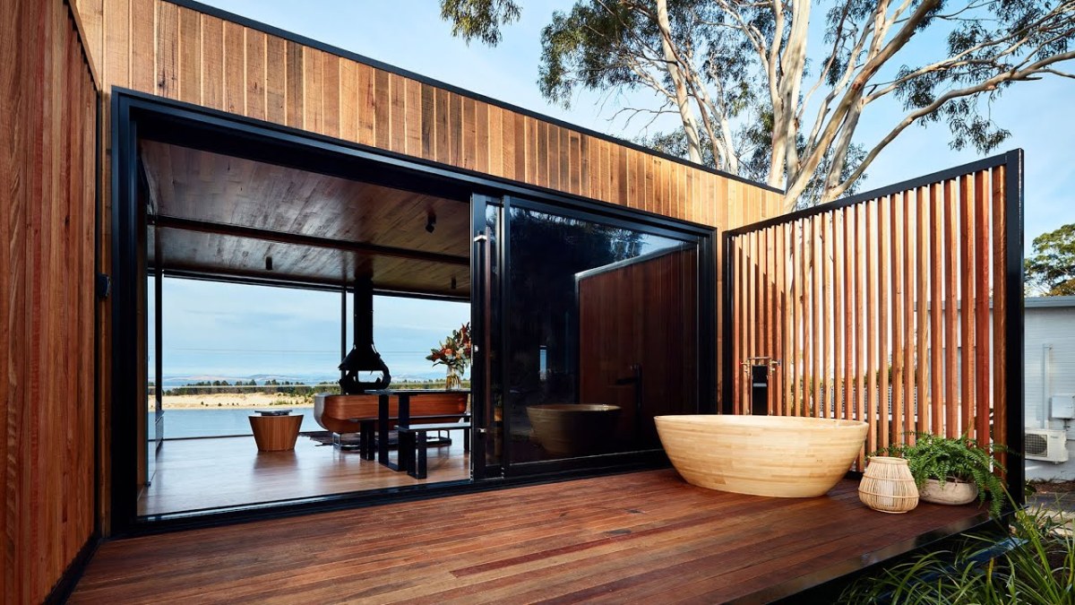 Top Small Home Design “LEWISHAM POD” 430 SF Of “Pure Tasmania