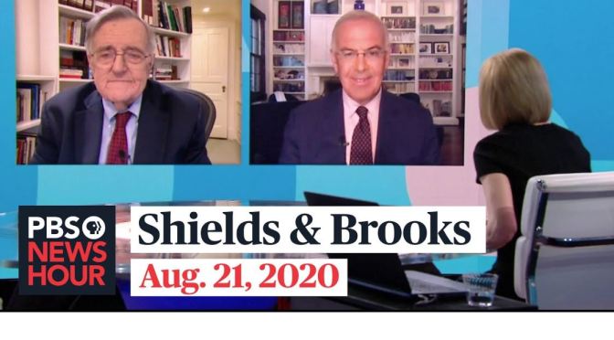 POLITICAL NEWS: “SHIELDS & BROOKS” ON JOE BIDEN’S DNC SPEECH (VIDEO)