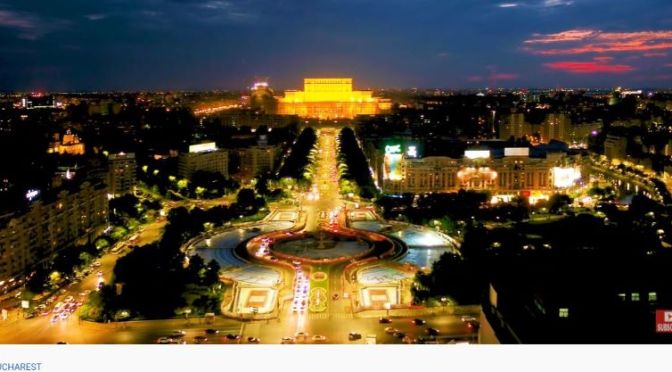 New Aerial Travel Videos: Bucharest, Romania (2020)