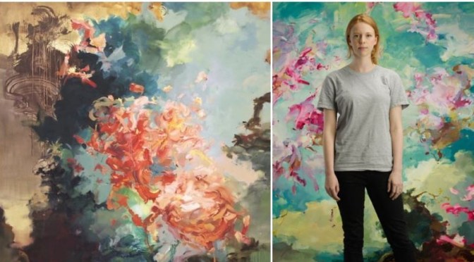 Profiles: London Artist Flora Yukhnovich – ‘Art Of Tiepolo As Abstraction’