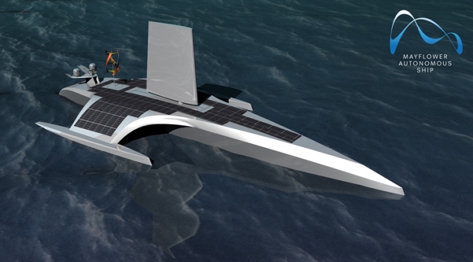 Ocean Technology: The “Mayflower Autonomous Ship” To Launch Sept 16