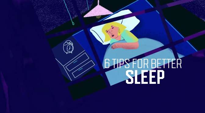 Health: “6 Tips For Better And Longer Sleep” (Video)