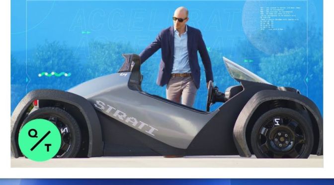 Technology Video: Is A 3D-Printed Car In The Future?
