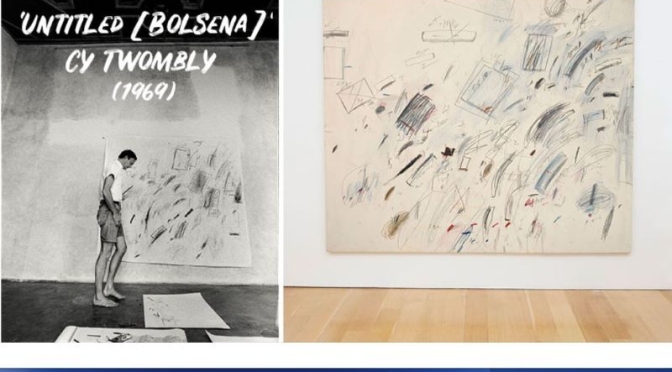 Art Videos: American Painter Cy Twombly’s  ‘Apollo 11’ Homage (1969)
