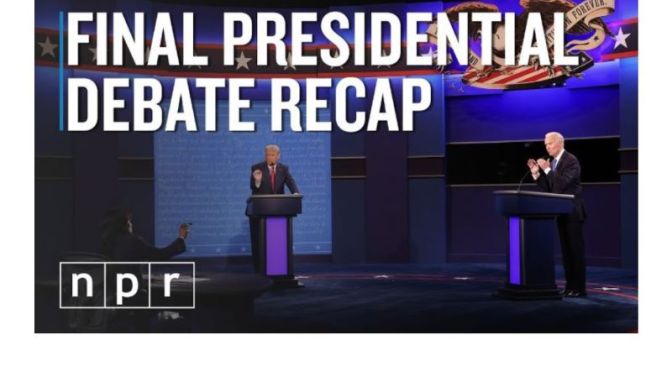 2020 Election Video: ‘Final Presidential Debate Recap’