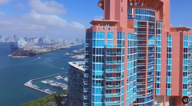 Miami Penthouse Video Tour: ‘2-Story Duplex In Portofino Tower’ (AD)
