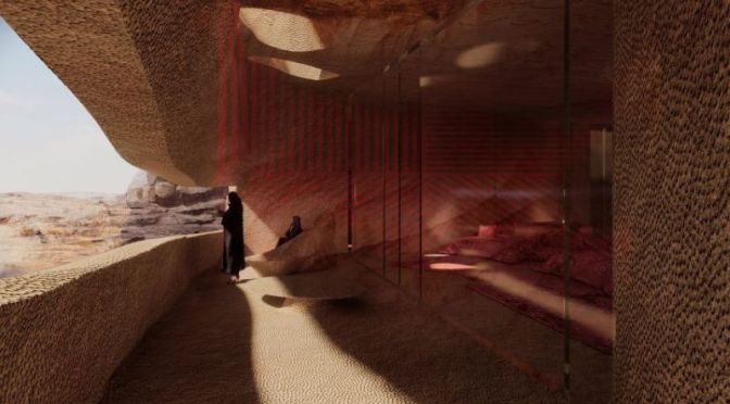 Design: French Architect Jean Nouvel’s ‘Cave Resort’ In Saudi Arabia (Video)