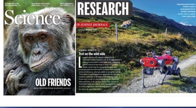 TOP JOURNALS: RESEARCH HIGHLIGHTS FROM SCIENCE MAGAZINE (OCT 23, 2020)