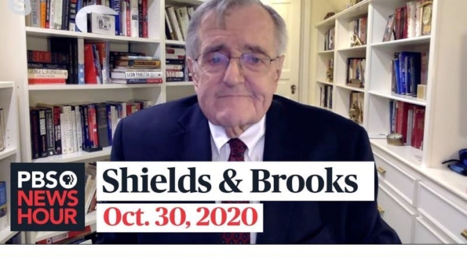 Political News: ‘Shields & Brooks’ On Closing 2020 Campaign Strategies (PBS)