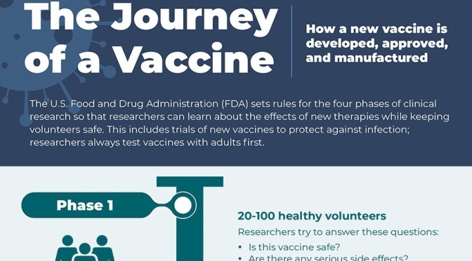 Covid-19 Infographic: ‘The Journey Of A Vaccine’ (NIH)