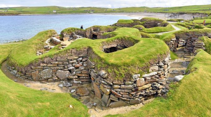 Travel & Archaeology: ‘Skara Brae’ Stone Age Settlement In The Orkney Islands, Scotland (Video)