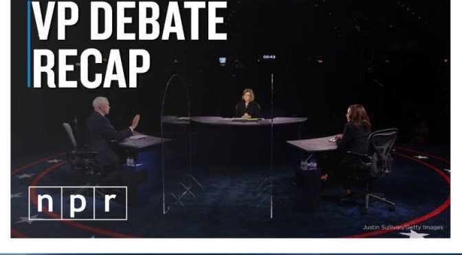 Political News: ‘VP Debate’ Top Takeaways (NPR Video)