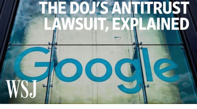 Online Search: Antitrust Lawsuit Against Google Explained (WSJ Video)