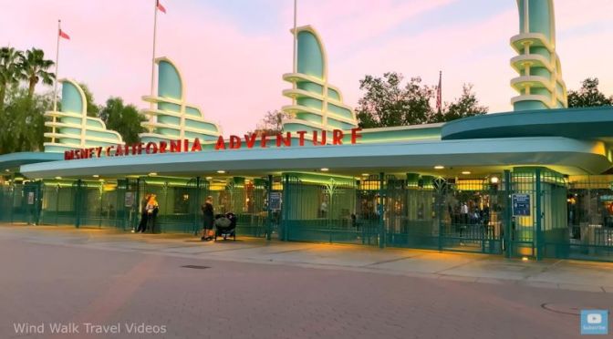 Video: ‘Walking Tour Of Downtown Disney To California Adventure’