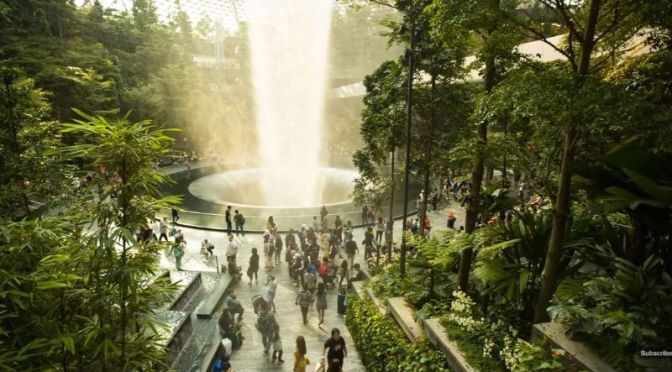 Design: ‘Jewel Changi Airport’, Singapore By Safdie Architects (Video)
