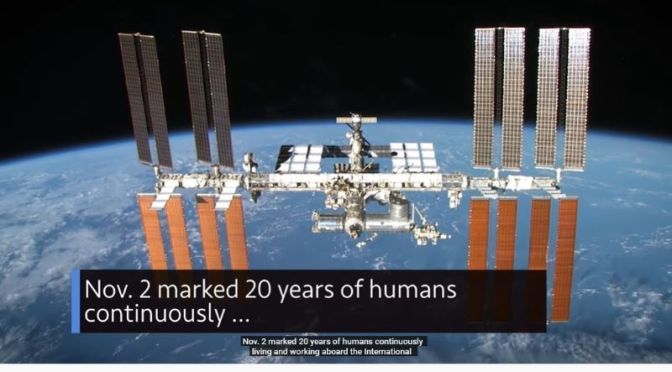 Space Program: November Marks 20 Years Of Humans Abord The Space Station