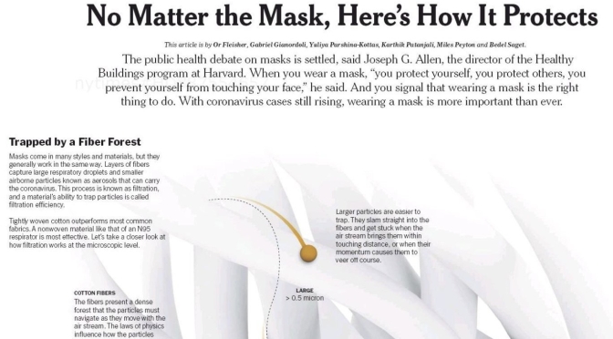 Infographic: ‘The Science Of How Masks Protect’