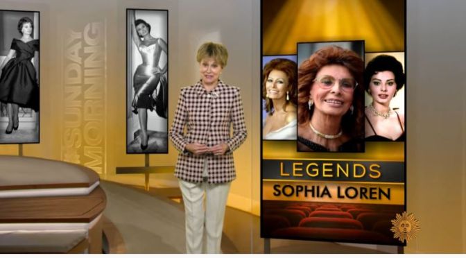 Video Profiles: 86-Year Old Actress Sophia Loren (CBS)