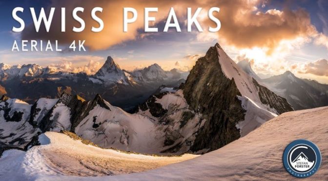 Aerial Travel Video: ‘Alpine Peaks In Switzerland’
